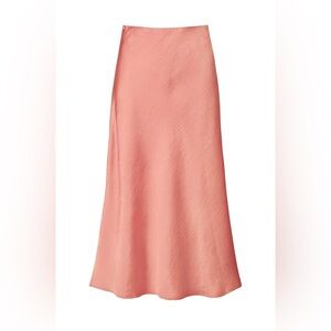 Joe Fresh Coral A-Line Skirt